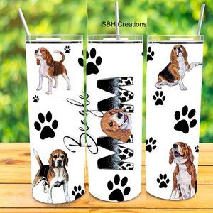 Beagle Mom Tumbler